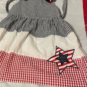 Patriotic Star Dress for Kids